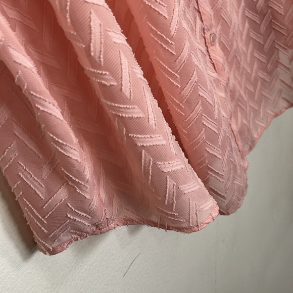 LOVE  & LEGEND 🌸 long sleeve Tops size US 22/ Tunic style / Salmon pink. - Picture 8 of 8